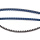 GATES Carbon Drive CDX Zahnriemen schwarz-blau 122 Zähne