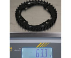 GATES Carbon Drive CDX Riemenscheibe vorne 104mm BCD 4-Loch 46 Zähne