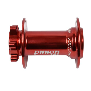 PINION H2.R Nabengehäuse Hinterradnabe Singlespeed 32-Loch rot eloxiert