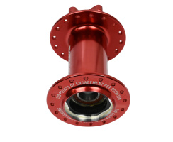 PINION H2.R Nabengehäuse Hinterradnabe Singlespeed 32-Loch rot eloxiert