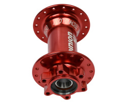 PINION H2.R Nabengehäuse Hinterradnabe Singlespeed 32-Loch rot eloxiert