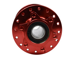 PINION H2.R Nabengehäuse Hinterradnabe Singlespeed 32-Loch rot eloxiert