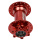 PINION H2.R Nabengehäuse Hinterradnabe Singlespeed 32-Loch rot eloxiert