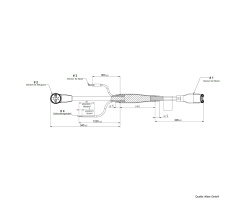 Neodrives Z20 Kabelbaum mit Lichtkabel für UR V2 576 Wh Akku Nr.: 1591933