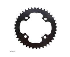 PB Single Speed Kettenblatt Stahl 104mm 4-Loch schwarz - Pinion Rohloff E-Bike
