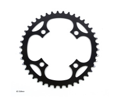 PB Single Speed Kettenblatt Stahl 104mm 4-Loch schwarz - Pinion Rohloff E-Bike