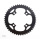 PB Single Speed Kettenblatt Stahl 104mm 4-Loch schwarz - Pinion Rohloff E-Bike