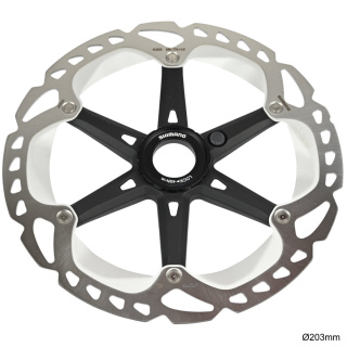 SHIMANO RT-EM810 Bremsscheibe inkl. Magnet für STEPS Geschwindigkeitssensor CenterLock 203mm