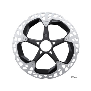 SHIMANO RT-EM910 Bremsscheibe inkl. Magnet für STEPS Geschwindigkeitssensor CenterLock 203mm