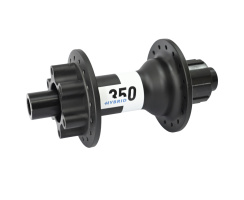 DT SWISS 350 Hybrid Singlespeed Nabe 32-Loch IS 6-Loch 12x142mm Steckachse - PINION H3.R P7070 Ersatz
