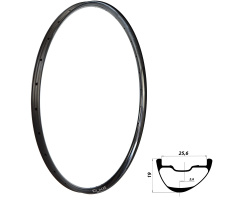 DUKE Lucky Jack SLS4 6TERS 26 Carbon Felge Disc 29"...