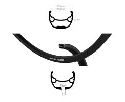 RYDE Andra 321 Felge 28" / 29" Disc für...