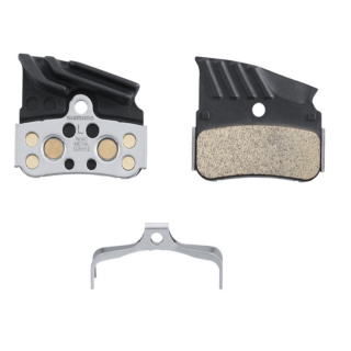 SHIMANO N04C Bremsbeläge Metall mit Kühlrippen Ice-Tech - XTR M9120 - XT M8120 - SLX M7120