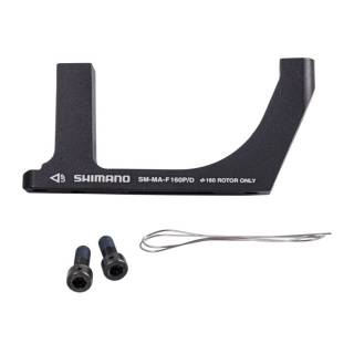 SHIMANO Disc Adapter SM-MA-F160 FlatMount auf PostMount FM auf PM + 20 160mm / 180mm Gabel