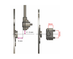 PINION Smart.Shift Speedsensor Halter Art.Nr. P8365