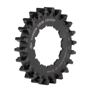 GATES Carbon Drive CDX:EXP Rohloff CenterTrack Riemenscheibe Expedition Hinterrad Steckritzel 22 Zähne
