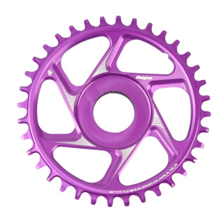 Hope R22 Kettenblatt Shimano STEPS Motor EP801 EP8 EP8 E8000 36 Zähne Boost lila purple
