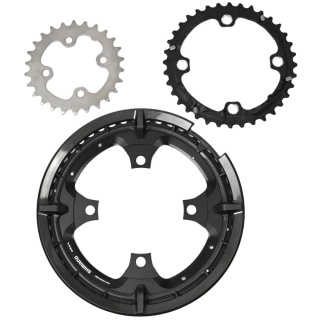 SHIMANO Deore XT FC-T8000 Kettenblattset 48-36-26 Zähne Kettenschutz 3x10-fach Trekking FC-T780 FC-T781