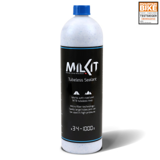 MILKIT Dichtmilch Tubeless Sealant MTB & Road Dichtmittel 1000ml