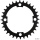 PB Single Speed Kettenblatt narrow wide Stahl 104mm 4-Loch schwarz - Pinion Rohloff E-Bike Bosch Brose