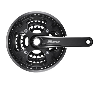 SHIMANO Deore FC-T6010 Kurbel 3x10-fach Kurbelgarnitur 48/36/26 Zähne Trekking