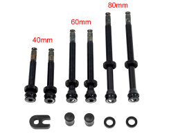SCHWALBE Clik Valve Tubelessventil SCV 2x Ventile mit Kappe