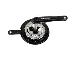 SHIMANO FC-T551 Kurbel 3x10-fach Kurbelgarnitur 48/36/26 Zähne Trekking 170mm
