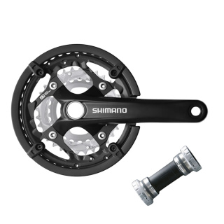 SHIMANO FC-T551 Kurbel 3x10-fach Kurbelgarnitur 44/33/22 Zähne MTB & Trekking
