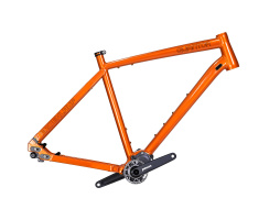 QUANTOR ERDENLAUF 28" / 29" Pinion Gravel Rahmen-Getriebe-Set + Gates Zahnriemen