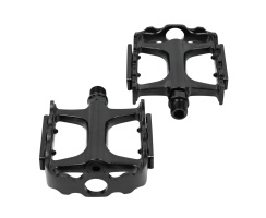 LONGUS Pedale MTB Plattform Aluminium-Pedal inkl. Reflektor