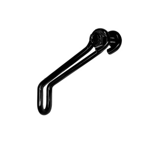SON Lampenhalter für Edelux Edelstahl schwarz lang