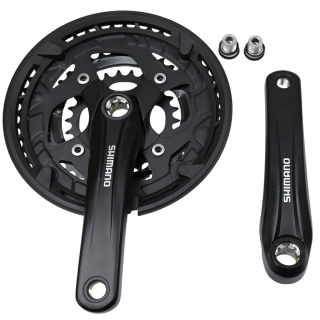 SHIMANO FC-T4010 Kurbel 3x9-fach Kurbelgarnitur 48/36/26 Zähne Octalink