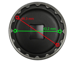 MIGHTY Innenlagerwerkzeug Hollowtech II für Shimano...